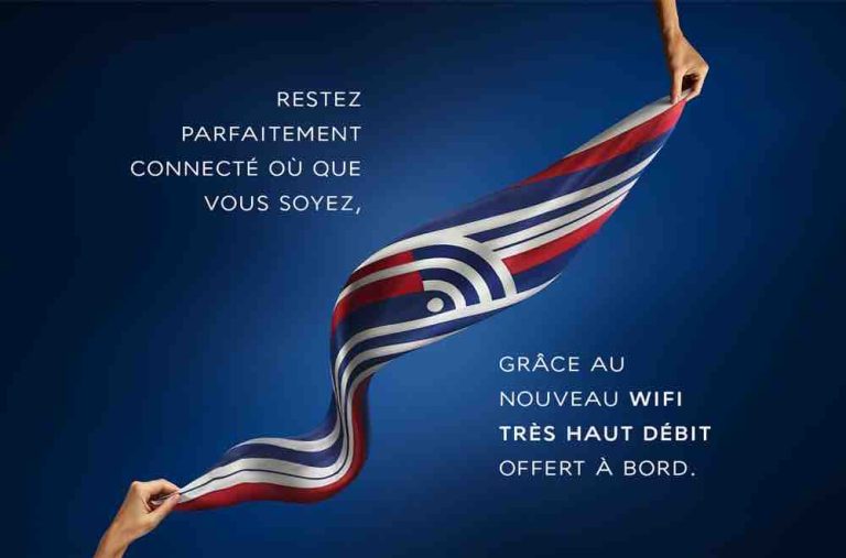 Air France : wifi gratuit sur toute la flotte d’ici à la fin 2026