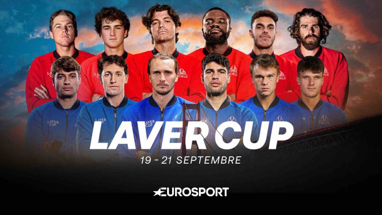 Eurosport/ tennis : la Laver Cup en intégralité du 19 au 21 septembre 2025