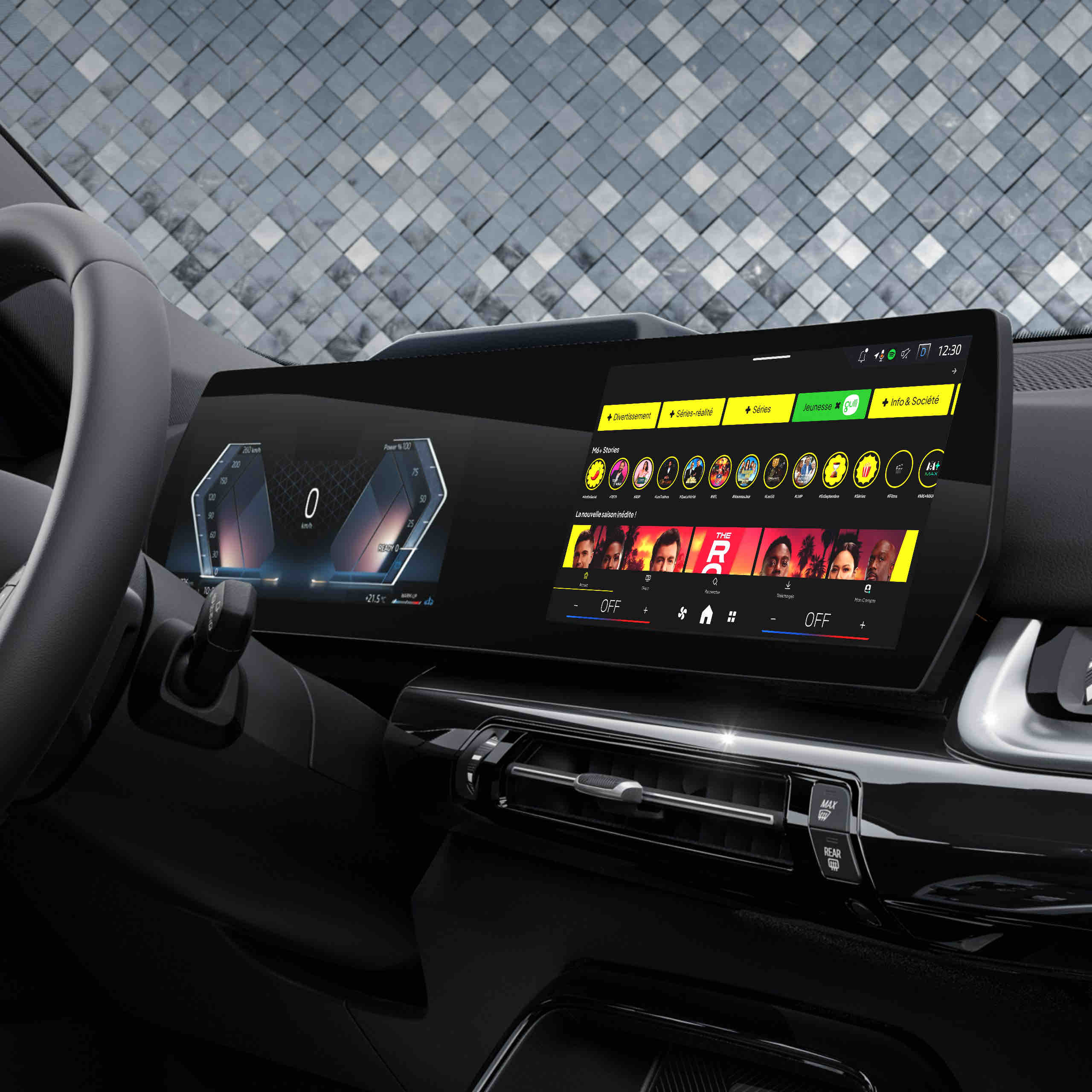 Groupe M6 : M6+ devient la 1ère plateforme de streaming française embarquée dans les véhicules BMW et Mini