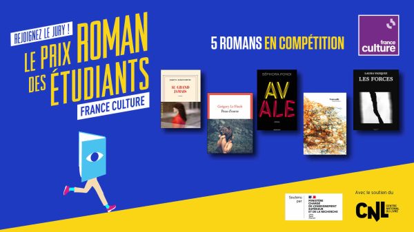 Prix Roman des étudiants France Culture 2025 : les inscriptions sont ouvertes !