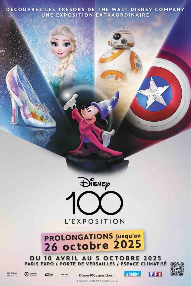 Prolongation de «Disney100 : L’Exposition» jusqu’au 26 octobre