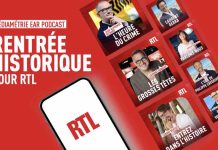 Audiences podcasts : rentrée réussie pour RTL (Médiamétrie)