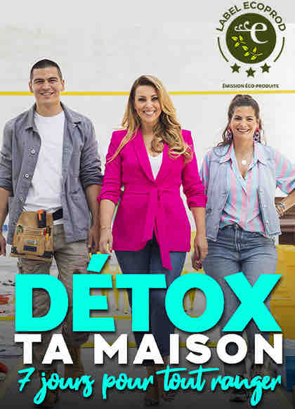 Groupe TF1 - l’émission «Détox ta maison» obtient le label Ecoprod niveau 3 étoiles