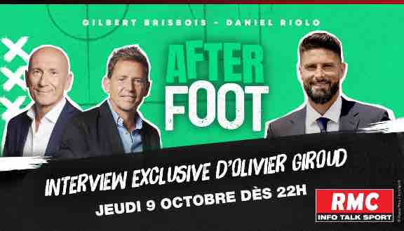 RMC : «l’After Foot» délocalisé à Lille