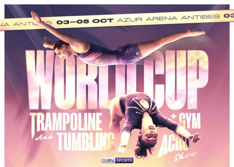 beIN SPORTS/ Coupe du Monde de trampoline et de tumbling : les Finales Antibes Acrobatics 2025 en direct le 4 et 5 octobre