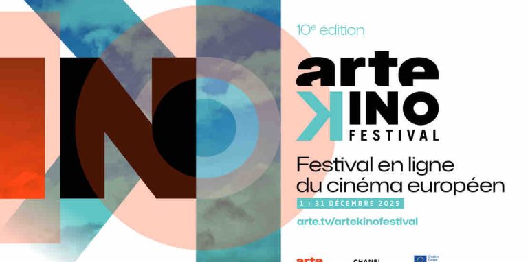 ArteKino Festival, le festival en ligne du cinéma européen, fête ses 10 ans sur arte.tv et YouTube ARTE Cinéma du 1er au 31 décembre