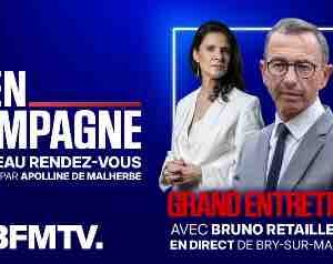BFMTV lance un nouveau format événement «EN CAMPAGNE»