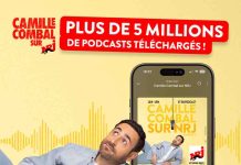 Camille Combal sur NRJ: 5 millions de podcast téléchargés