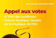 France Musique: appel aux votes 4ème Prix France Musique Sacem de la musique de film