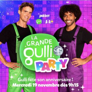 Gulli fête son anniversaire avec «La Grande Gulli Party « le mercredi 19 novembre