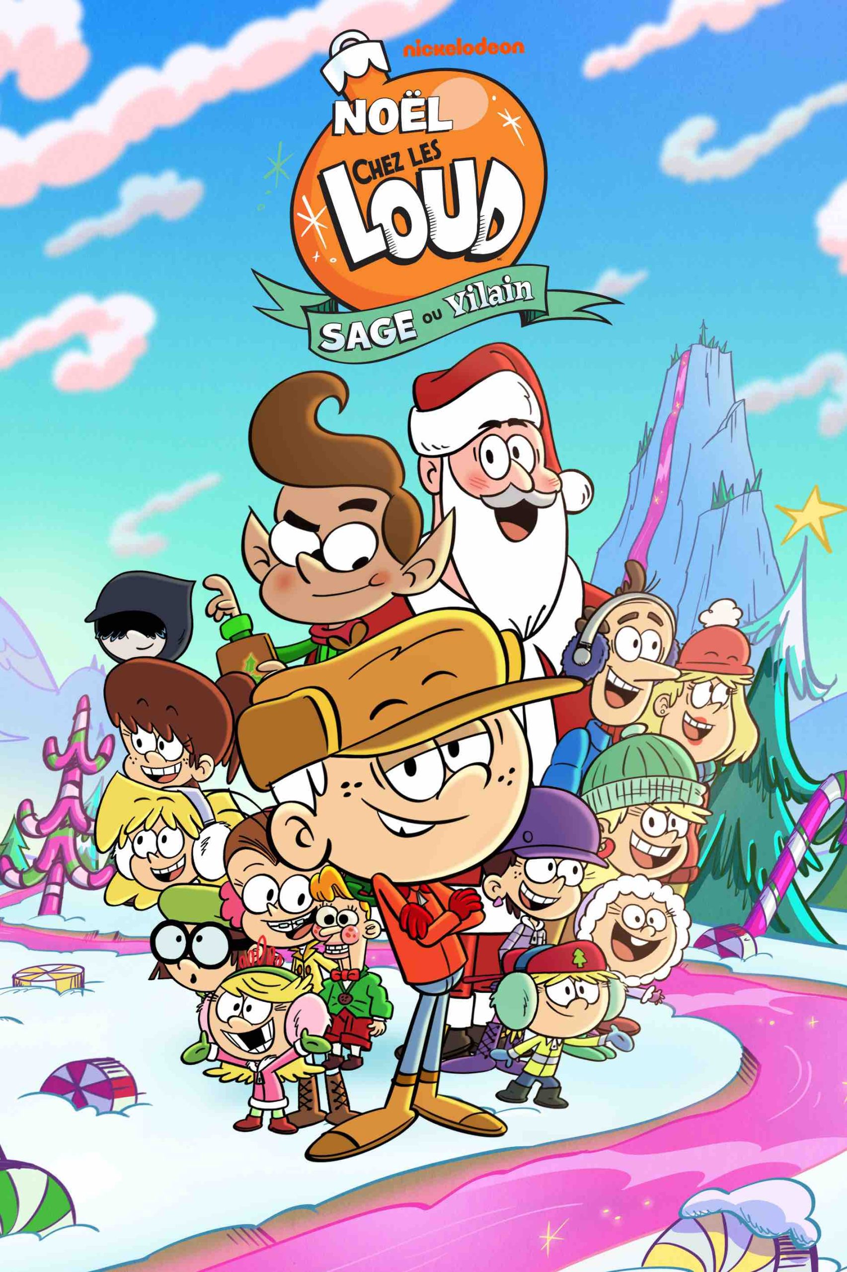 NICKELODEON se met dans l’esprit de Noël avec le film animé «NOËL CHEZ LES LOUD: SAGE OU VILAIN !» samedi 13 décembre à 12h00