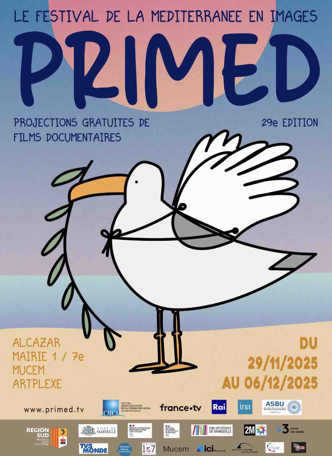 PriMed 2025 du 29 novembre au 6 décembre