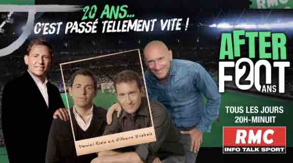 RMC : «L’After Foot» pourquit sa tournée pour ses 20 ans !
