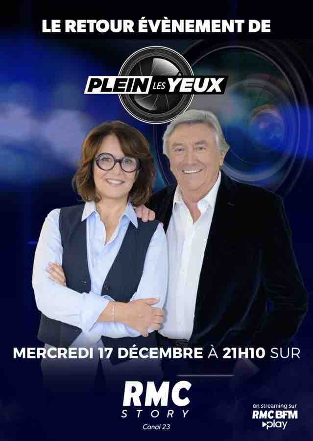 RMC Story : Carole Rousseau et Jacques Legros reprennent les commandes de «Plein les yeux» mercredi 17 décembre
