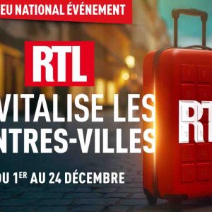 RTL revitalise les centres-villes avec un jeu événement du 1er au 24 décembre