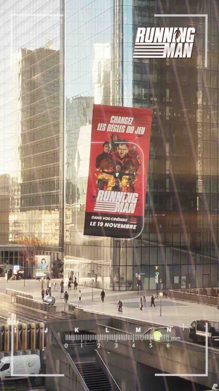 «Running Man» : Paramount Pictures France lance une campagne ciné pilotée par drones !