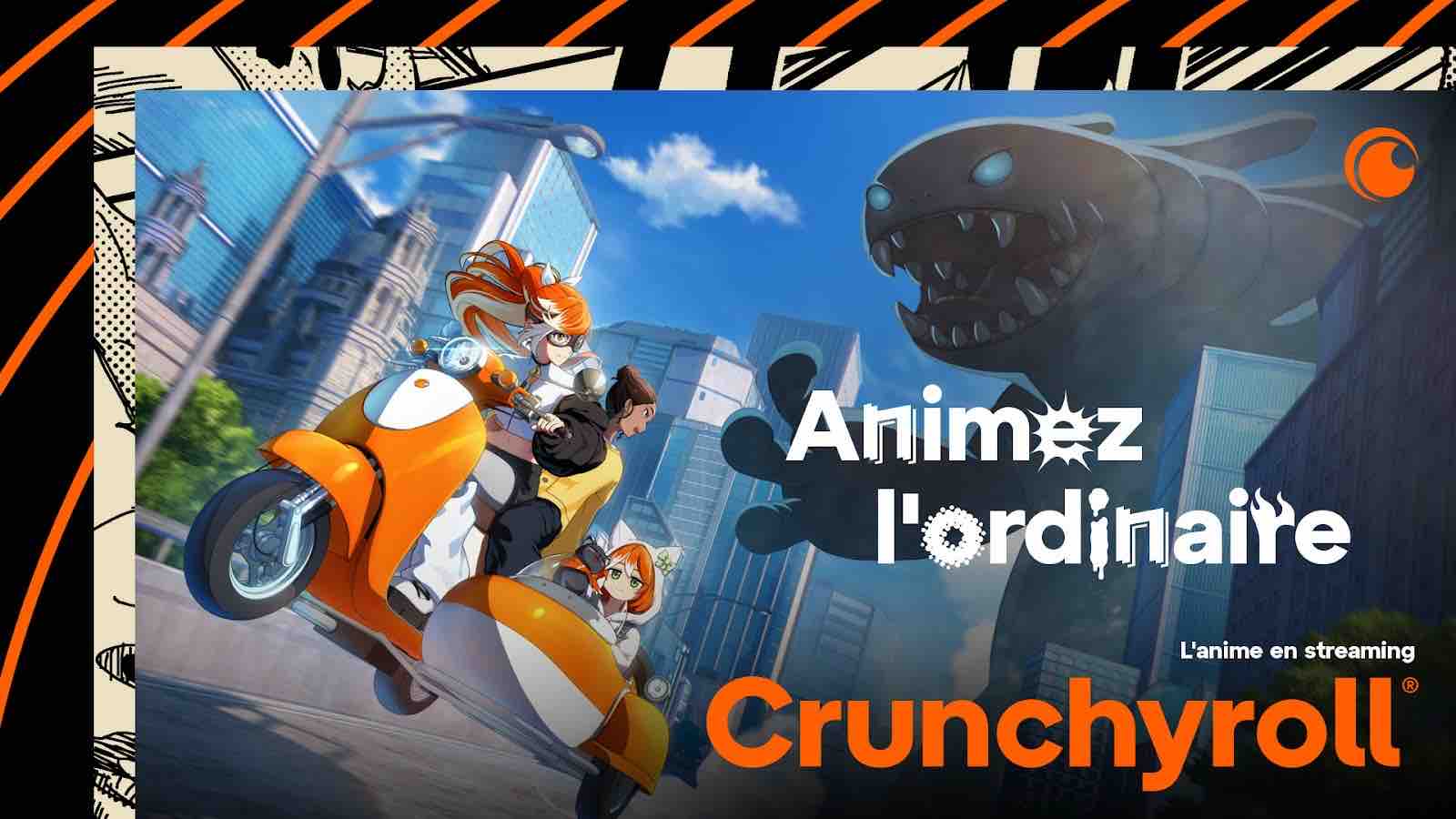 Crunchyroll invite à l’extraordinaire avec sa nouvelle campagne de marque