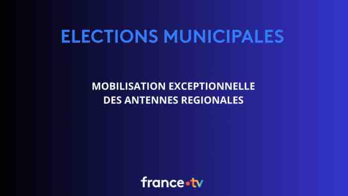France Télévisions/Antennes régionales/ Elections municipales: mobilisation des rédactions en région