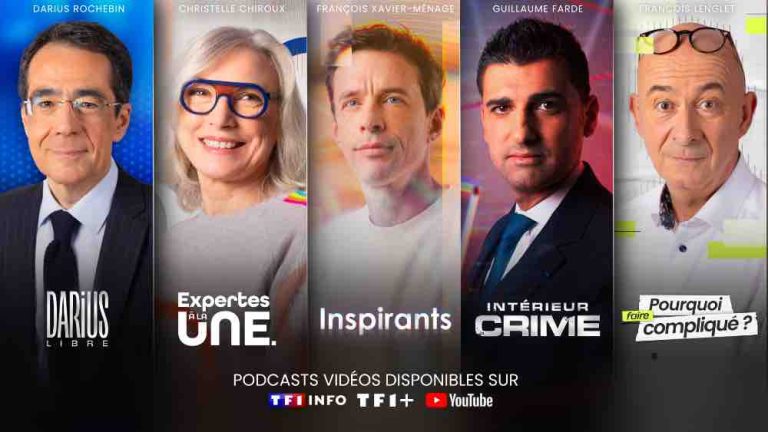 La Direction de l’Information du Groupe TF1 enrichit son offre audiovisuelle avec des podcasts natifs filmés