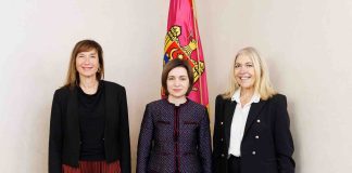 La présidente moldave, les dirigeants de Radio France Internationale (France Médias Monde) et de Deutsche Welle discutent de la lutte contre la manipulation de l’information