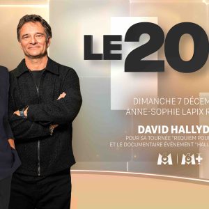 M6 : David Hallyday invité du «20.10» d’Anne-Sophie Lapix