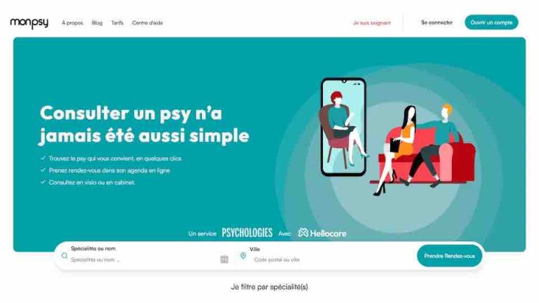 Psychologies lance «MonPsy» en partenariat avec Hellocare