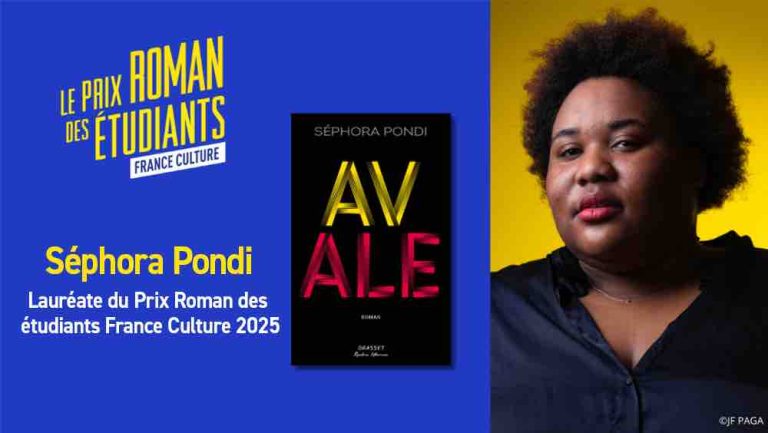 Séphora Pondi lauréate du Prix Roman des étudiants France Culture