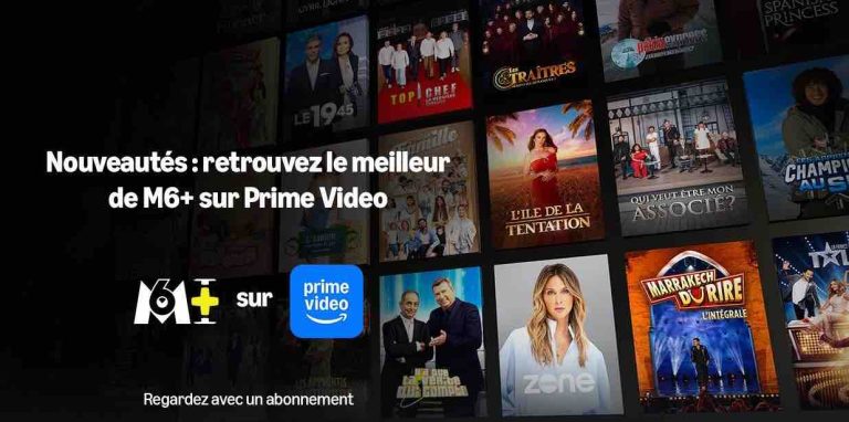 Après TF1 et France Télévisions, M6 débarque sur Prime Video