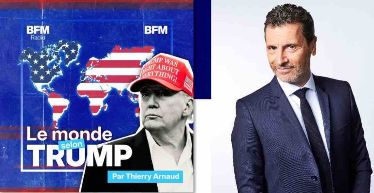 BFMTV lance un nouveau podcast hebdomadaire : «Le monde selon Trump» incarné par Thierry Arnaud