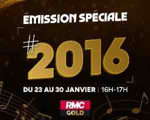 RMC Gold : programmation inédite «#2016» du 23 au 30 janvier