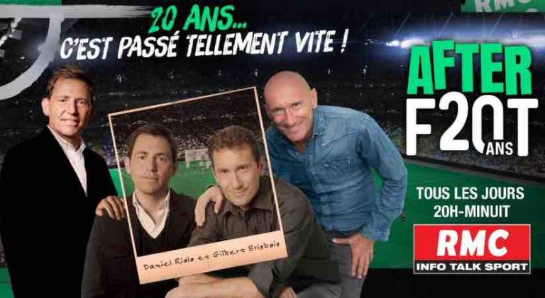 RMC : «L’After Foot, 20 ans» à Angers lundi 26 janvier
