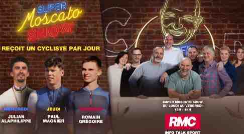 RMC/ «Super Moscato Show» : le cyclisme à l’honneur