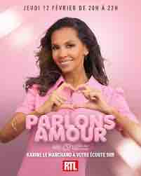 RTL / «Parlons Amour»: Karine Le Marchand répond aux questions des auditeurs le 12 févrirer