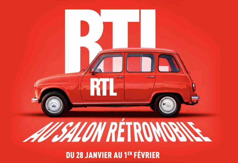 RTL partenaire du Salon Rétromobile