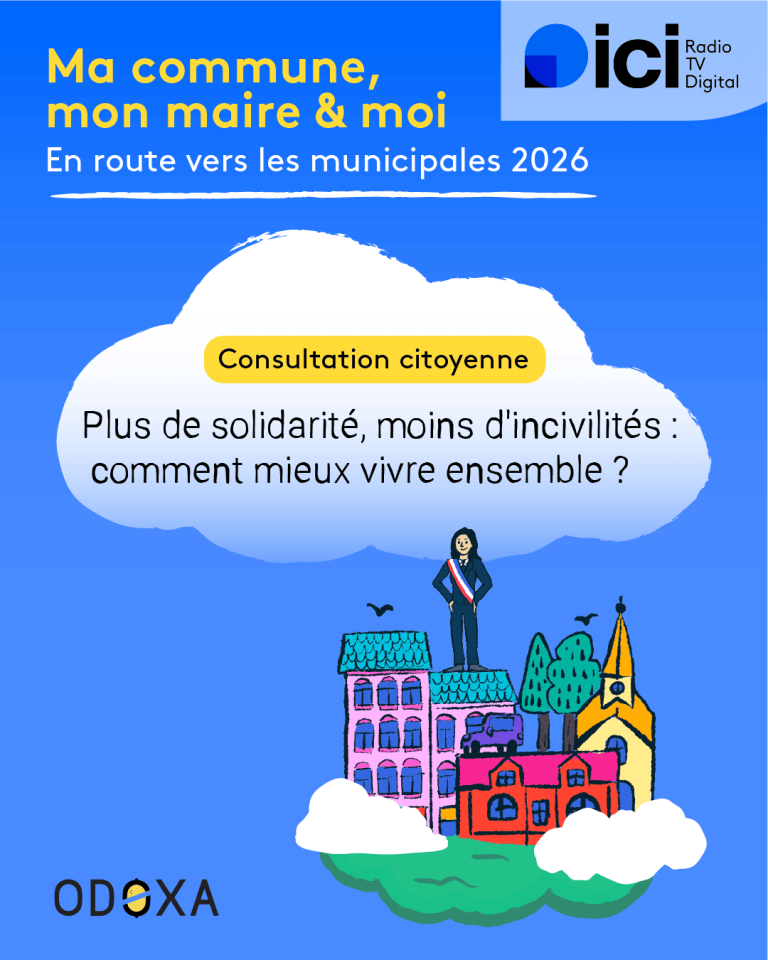 Radio France/ «Ma commune, mon maire & moi» : la grande consultation lancée par ICI avec Odoxa s’intéresse ce mois-ci au vivre ensemble