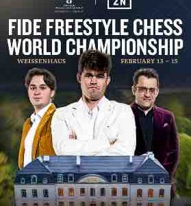 DAZN diffuseur du premier tournoi d’échecs freestyle du 13 au 15 février 2026