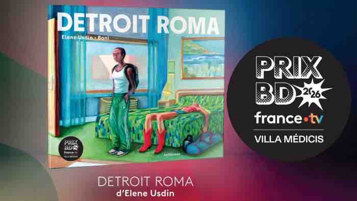 France Télévisions annonce le lauréat du Prix BD France Télévisions Villa Médicis 