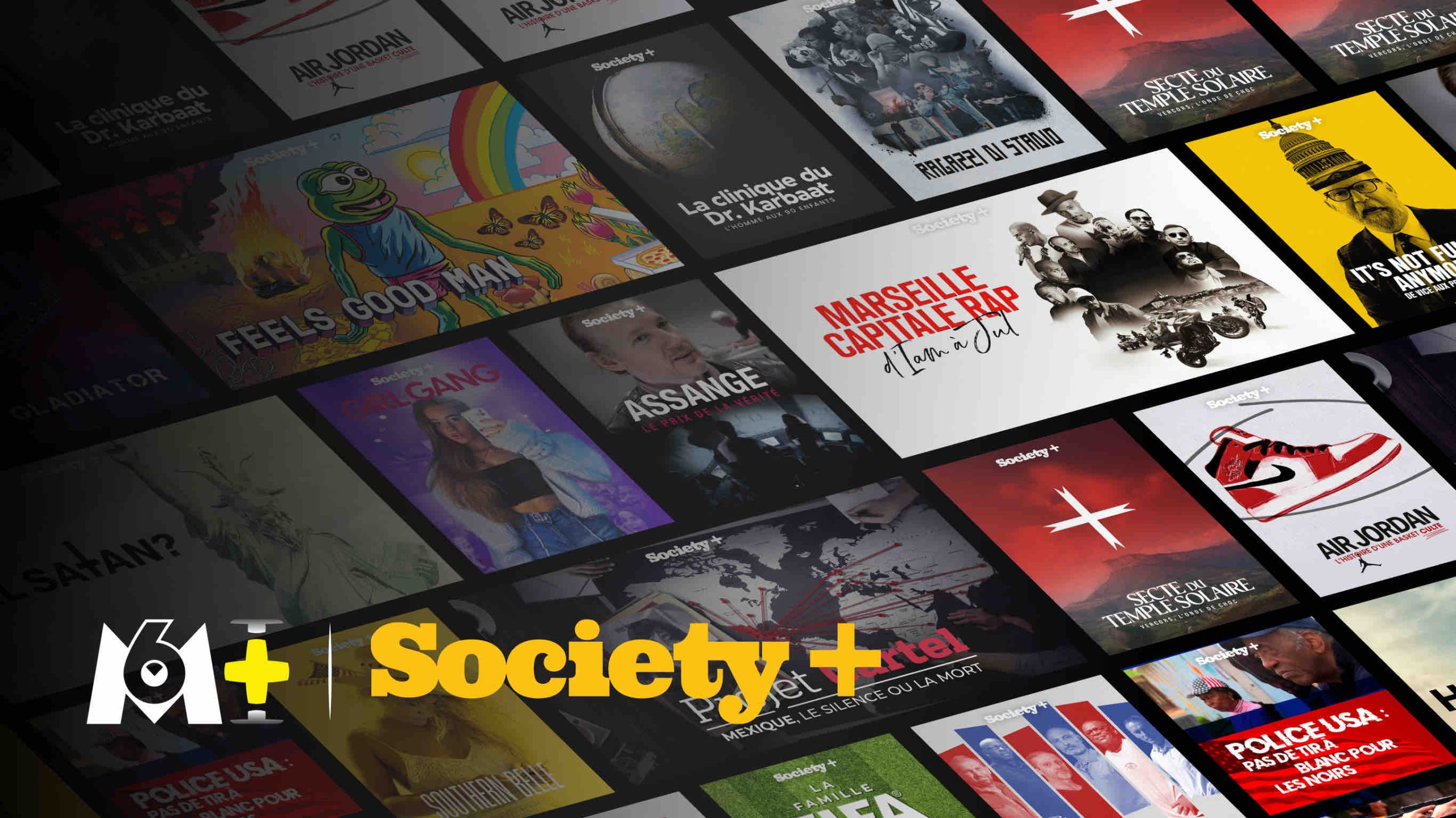 M6+ enrichit son catalogue avec un corner Society+ dédié aux documentaires premium