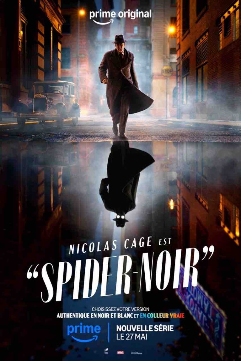 Prime Video dévoile le teaser officiel de la nouvelle série «Spider-Noir» avec Nicolas Cage, disponible le 27 mai