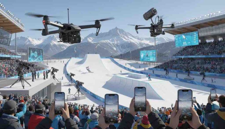 Quand les drones transforment la retransmission des Jeux olympiques