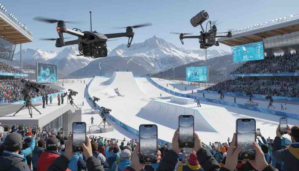 Quand les drones transforment la retransmission des Jeux olympiques