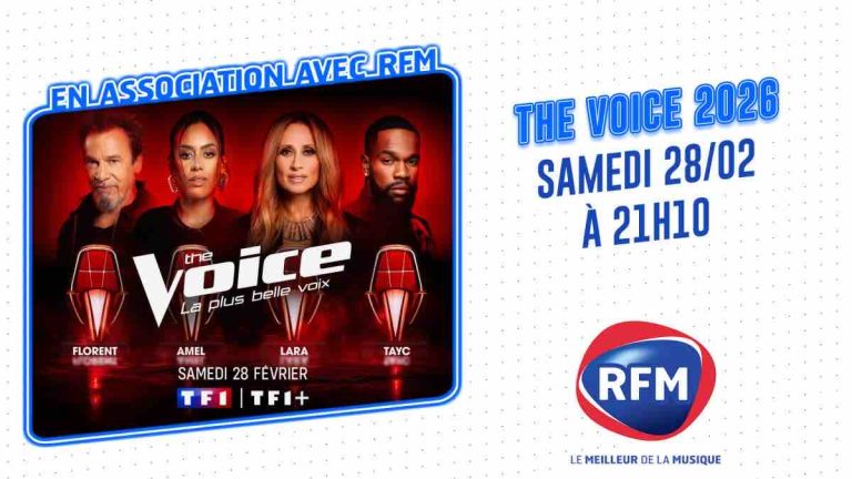 RFM partenaire de la 15ème saison de «The Voice» sur TF1