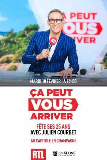 RTL : «Ça peut vous arriver» fête ses 25 ans à Châlons-en-Champagne le 13 février