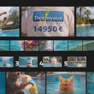 CANAL+ : l’écran d’accueil de l’appli aux couleurs de Desjoyaux