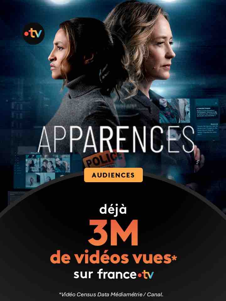 France TV/ «Apparences»: 3 millions de vidéos vues sur france.tv