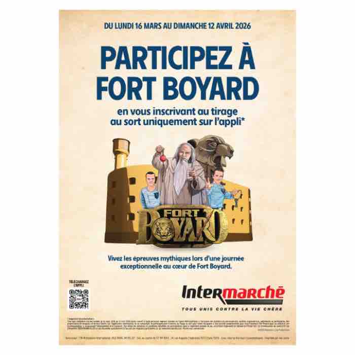 France tv distribution: Fort Boyard s’invite chez Intermarché