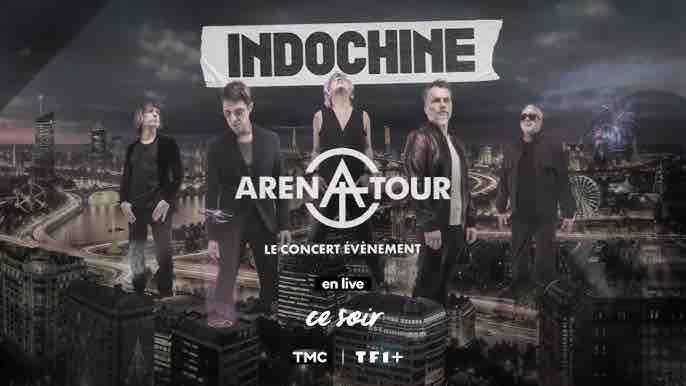 TMC : le concert d’Indochine, leader du Prime TNT mercredi