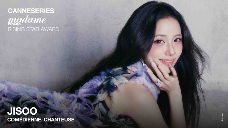 JISOO à CANNESERIES pour le Madame Figaro Rising Star Award