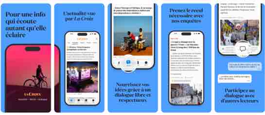 «La Croix» dévoile sa nouvelle application