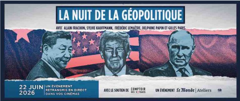 Le Monde et CGR Events s’associent pour la 2ème édition de la Nuit de la Géopolitique